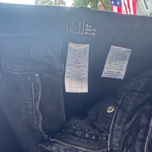 Time and Tru Men's Dark Gray Skinny Jeans